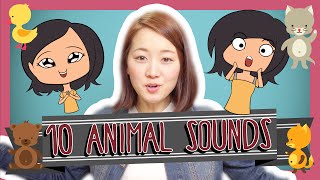 Top 10 Animal Sounds  in Japanese