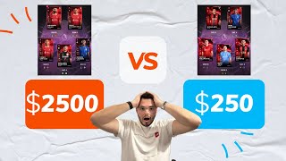 $2500 VS $250 Premier League Sorare Team