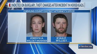 Two indicted on burglary, theft charges after incident in Horseheads