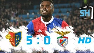 Basel vs Benfica 5-0 Champions League All Goals and Highlights September 27,2017