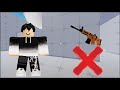 Playing roblox rivals but i can't use asaults rifle