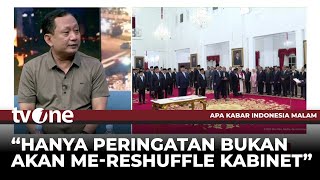 Respons Parpol soal Isu Reshuffle Kabinet Prabowo-Gibran | AKIM tvOne