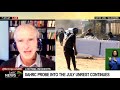 Discussion on unfolding events at the SAHRC hearing into the July unrest with David Bruce