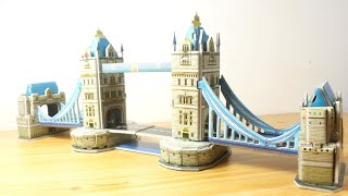 Tower Bridge 3D Puzzle ( London Bridge )