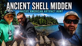 We Hunted An Ancient Shell Midden In Remote Maine E 173 Nativeartifacts Nativeamerican