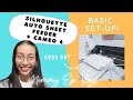 Silhouette ™ Auto Sheet Feeder + Cameo 4 Sample Cuts and Tips! | Mommy Epi Vlogs