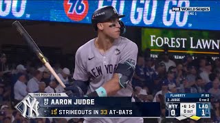 Aaron Judge's 2024 Postseason Highlights, but you hate the Yankees