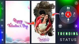 trending 😘 valentine's day special video editing kinemaster/love proposal❤️ valentines day editing