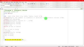 Technical Interview Important Programs 5 - Fibonacci Sequence
