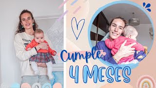 4 MESES DE VIDA 👶🏻💙 + DÍAS COMPLICADOS 😖 ASÍ SEGUIMOS... #vlogsdiarios