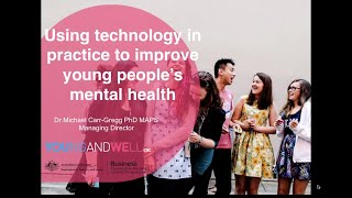 CFCA Webinar - Logging in: Using technology in practice to improve young people's mental health