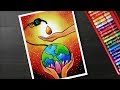 How to draw Save Fuel for better environment drawing and painting How to draw Save Fuel for better environment drawing and painting