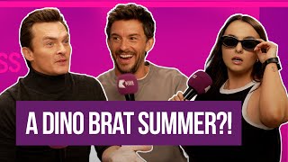 100 men vs 1 Dinosaur, Brat Summer & BTS of Jurassic World | Jonathan Bailey and Rupert Friend