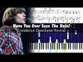 Creedence - Have You Ever Seen The Rain - Piano Tutorial with Sheet Music