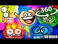 360 VR The Ultimate “Inside Out” Recap Cartoon | VR version