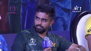 CWC 2023 | Babar Azam on Playing in India after 2016 & the Hospitality