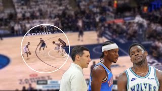The Thunder’s Key Offensive Adjustment That The Timberwolves Had No Answer For