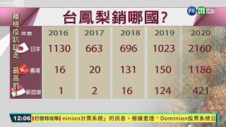 鳳梨風波 蘇揆:內銷比賣給中國多!｜華視新聞 20210302