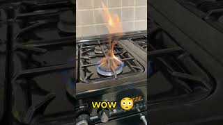 Cooker flame Orange| Big Gas Flame