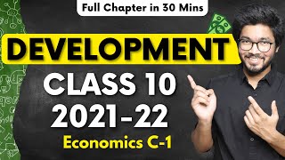 Development Class 10 Economics Chapter 1 One-Shot | Class 10 2021-22