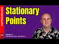 Stationary Points | Year 11 Mathematical Methods | MaffsGuru.com