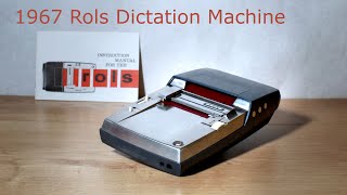 Retrotech - Rols Dictation Machine - The Most Bonkers Magnetic Audio Recording Format In The World!