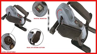Sunny Health & Fitness Magnetic Underdesk / Standing Portable Elliptical Machine
