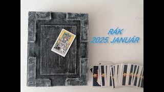 Rák 2025 január - Általános Tarot kártyavetés