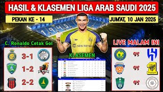 Hasil Liga Arab Saudi Tadi Malam ~ AL NASSR vs AL AKHDOUD ~ AL FATEH vs AL WAHDA | Klasemen SPL 2025