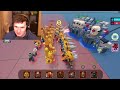 simulating the biggest clockman army in roblox