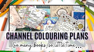 CHANNEL UPDATE & COLOURING PLANS | Adult Colouring