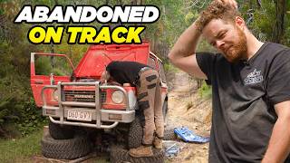 Never in 20 YEARS! 4WD left on the track - 2 blown clutches...