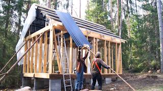 Trading City Life for an Off-Grid Dream | The Roof Is Finally On Pt. 6