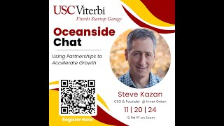 VSG Oceanside Chat - Using Partnerships to Accelerate Growth w/ Steve Kazan