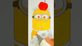 #shorts i've colored Minions #coloringpages