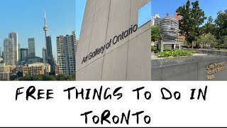 Exploring Free Things To Do In Toronto on a Wednesday | Noble Jayde