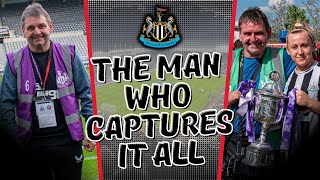 A must watch for any Newcastle fan - the inside info on the man who captures the special moments