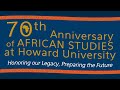 70th Anniversary of African Studies at HU: Session III Faculty Roundtable