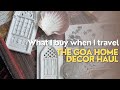 What I buy when I travel PART 2 - The Goa Home Decor Haul