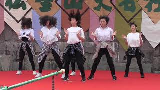 高松南高等学校ダンス部ダンスパフォーマンス②「高松秋の祭り２０１９」