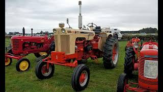 The Classic Tractors from Allis Chalmers and Case in the 1960s. Two Wisconsin companies.