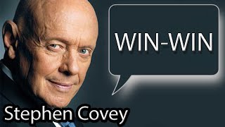 "Think Win-Win" by Stephen Covey