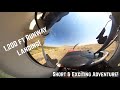 Minimum Length Runway Practice! - 1200 Ft  in a Fully Loaded 206