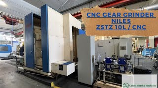 CNC GEAR GRINDING MACHINE, NILES - ZSTZ 10L / CNC |||  with SIEMENS 840 D !!