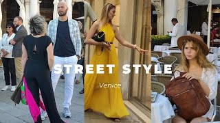 What are people wearing in VENICE, ITALY🇮🇹 Street style #vogue #venicebeach #italianstyle