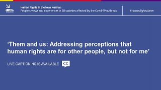 Them and us: Addressing perceptions that human rights are for other people, but not for me