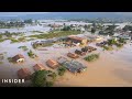 Families Rescued From Rooftops As Deadly Floods Hit Brazil | Insider News