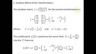 The Push Forward of Vectors on Manifolds - part 5a