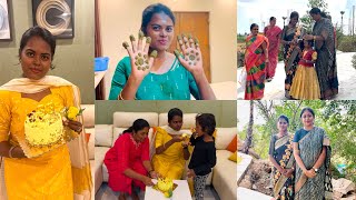 My birthday celebration surprise vlog 🥹🥹🥹/ Pongal celebration with @SpicyHand