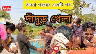 দাঁদুড় খেলা।।বাঁদনা পরব।।bandna parab।। পুরুলিয়া।। Palashbon Purulia ।।